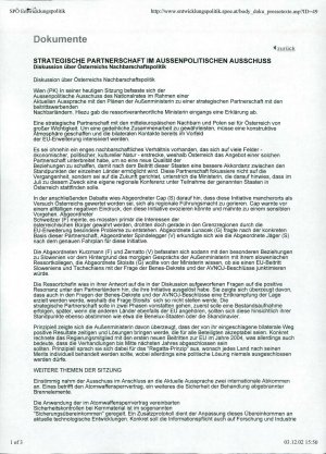 Strategische Partnerschaft im aussenpoli...  - nosilna