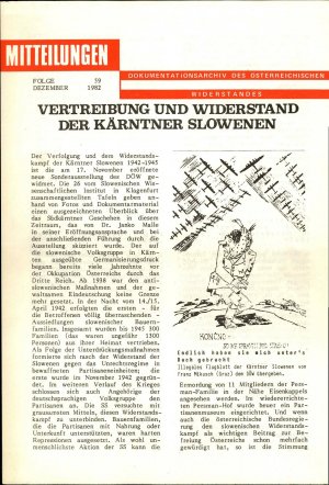 Mitteilungen : Dokumentationsarchiv  des...  - nosilna