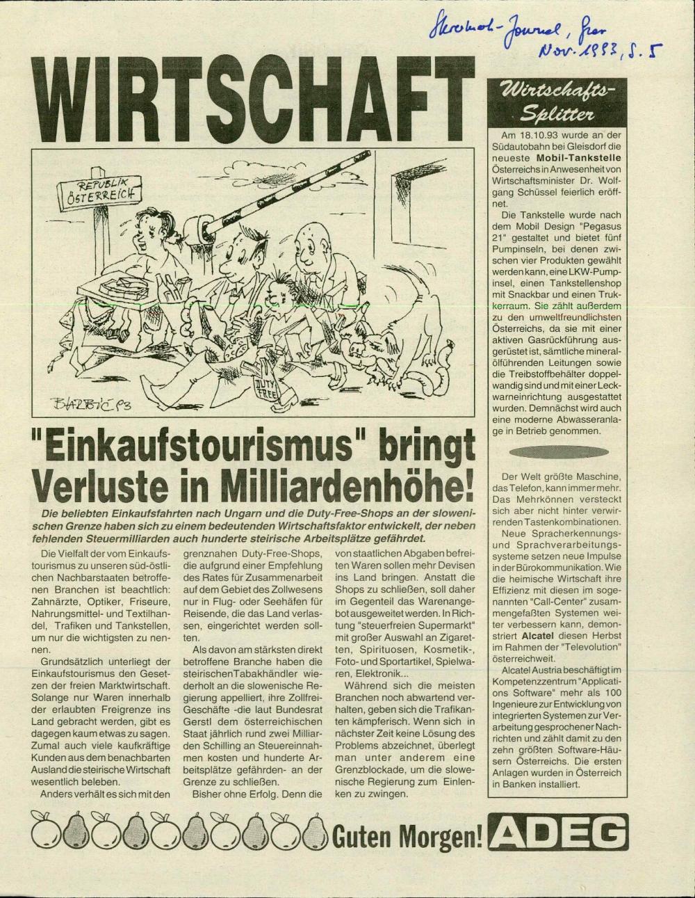 "Steirische" Schule für sieben Nationen