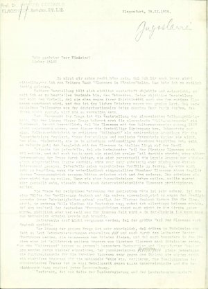 Pismo prof. dr. Meinrada Gottwalda minis...  - nosilna