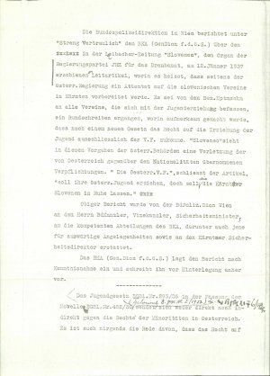 Slovenische Minderheiten in Kärnten  - nosilna