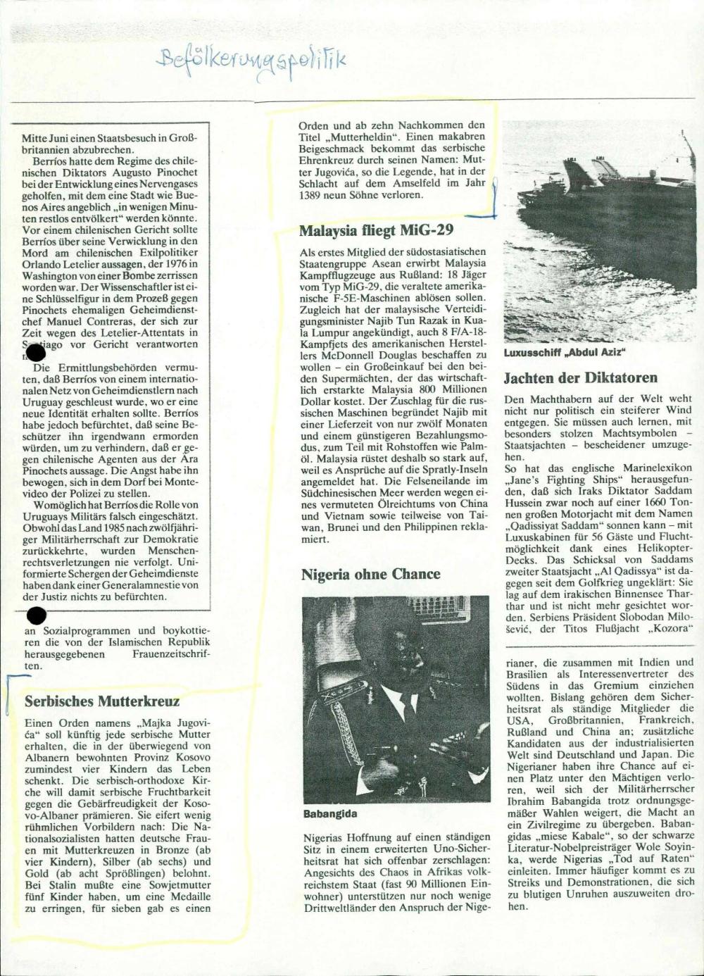 Serbisches Mutterkreuz