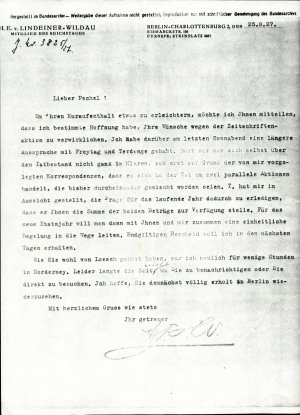 Dopis o financiranju kampanje  - nosilna