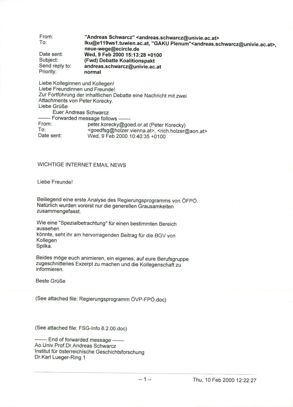 Debatte Koalitionspakt