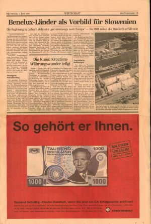 Benelux-Länder als Vorbild für Slowenien  - nosilna