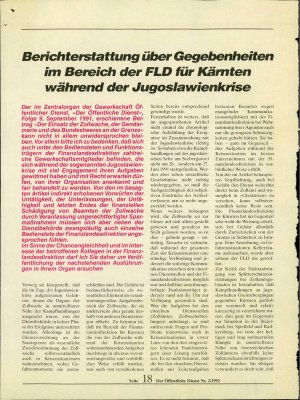 Berichterstattung über Gegebenheiten im ...  - nosilna