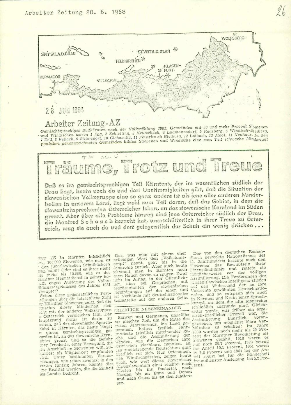 Träume, Trotz und Treue