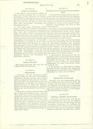 Staatvertrag, Nr. 152  - nosilna