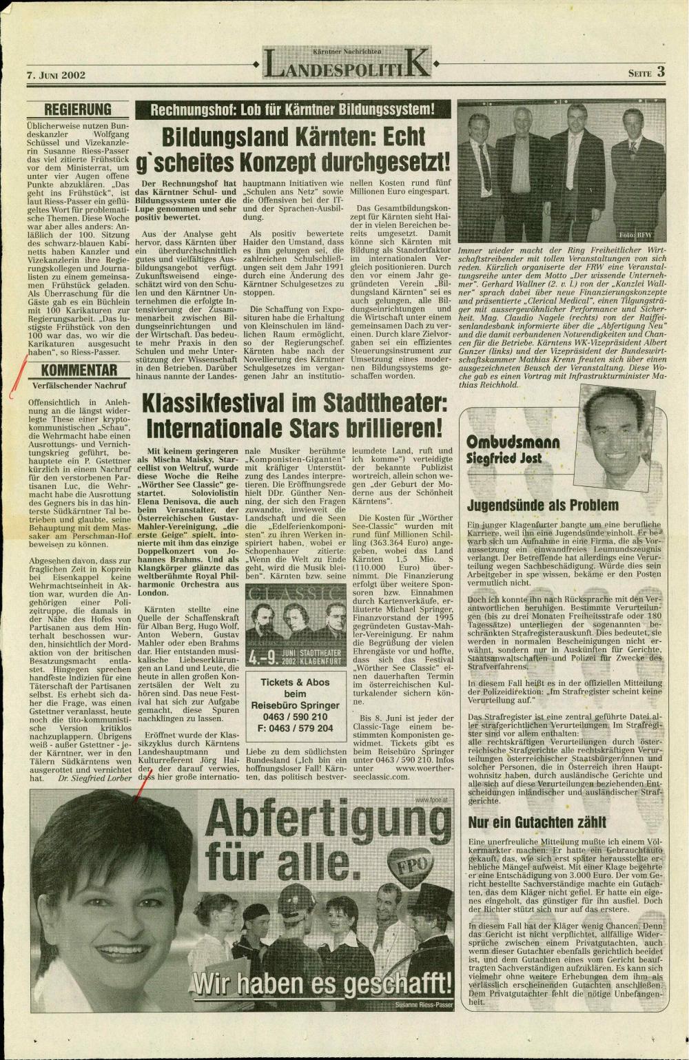 Bildungsland Kärnten: Echt g'scheites Konzept durchgesetzt!