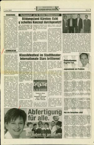 Bildungsland Kärnten: Echt g'scheites Ko...  - nosilna