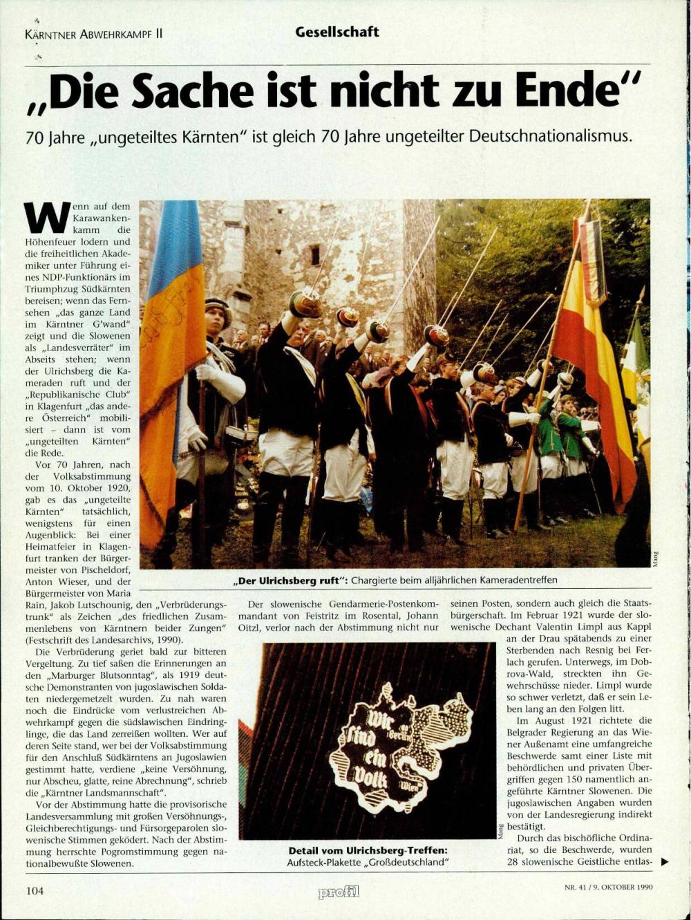 "Die Sache ist nicht zu Ende"