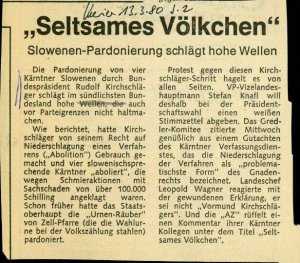 "Seltsames Völkchen": Slowenen-Pardonier...  - nosilna