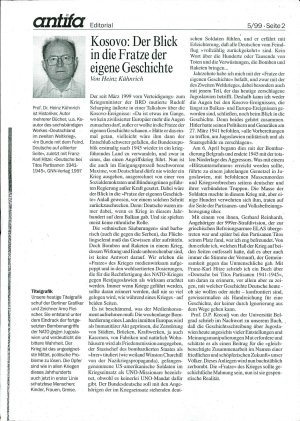 Kosovo: Der Blick in die Fratze der eige...  - nosilna