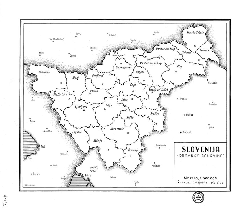 Slovenija (Dravska banovina) - nosilna