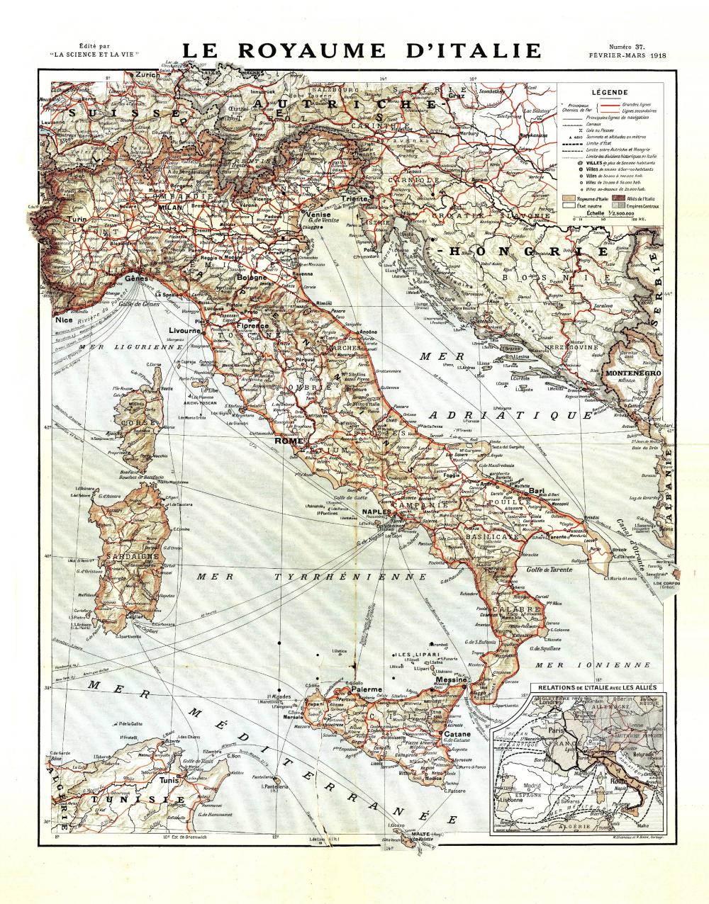 Le royaume d’Italie - nosilna