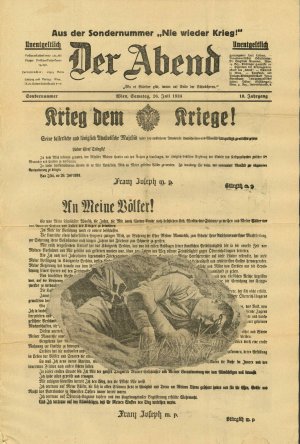 Der Abend, Sondernummer - 26. Juli 1924  - nosilna