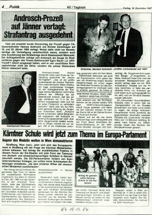 Kärntner Schule wird jetzt zum Thema im ...  - nosilna