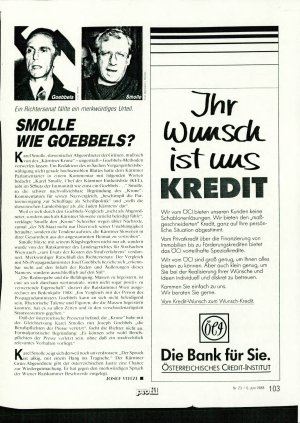 Smolle wie Goebbels?  - nosilna