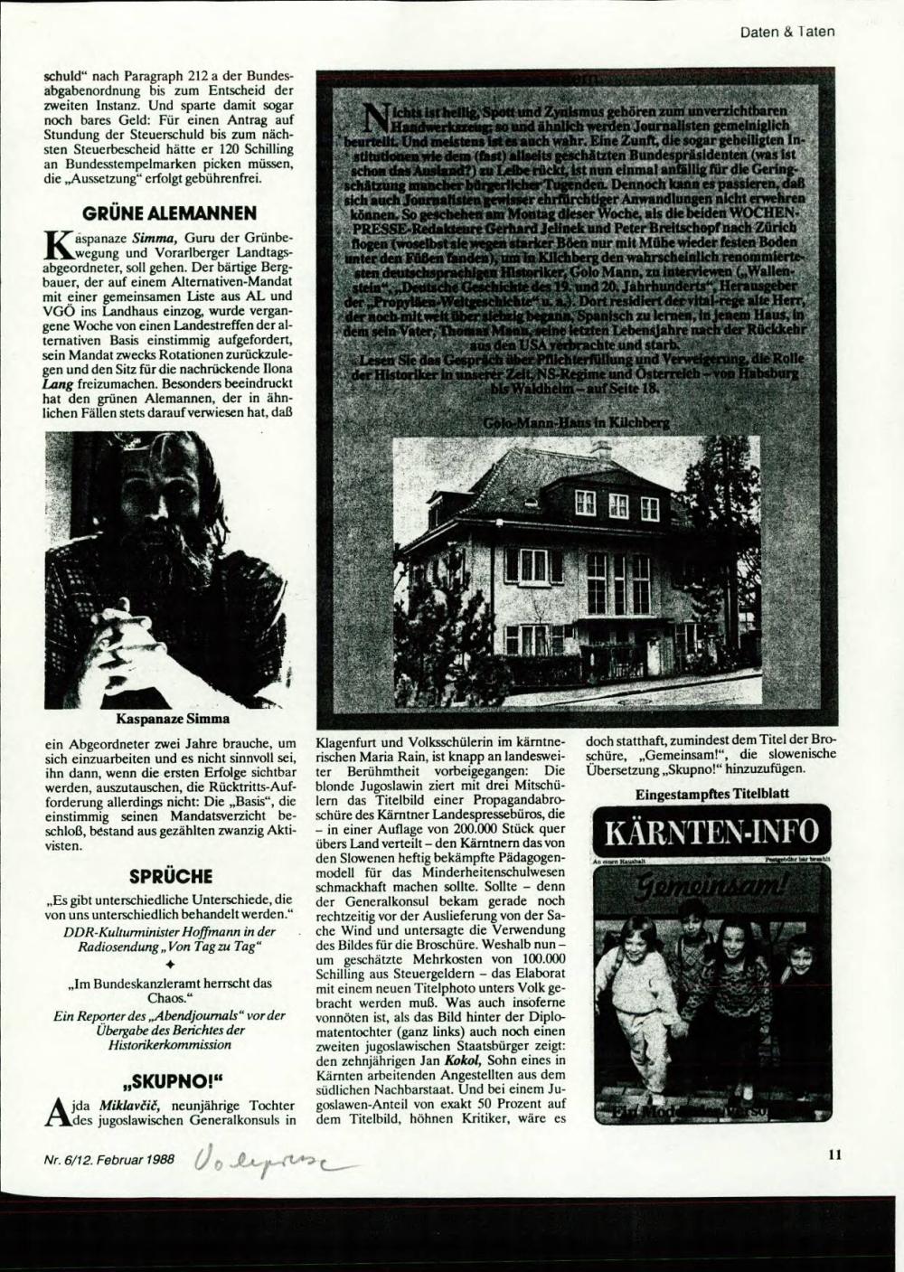 Wo die extremen Positionen sind