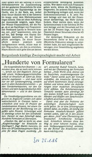 Hunderte von Formularen  - nosilna