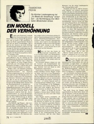 Ein Modell der Verhöhnung  - nosilna