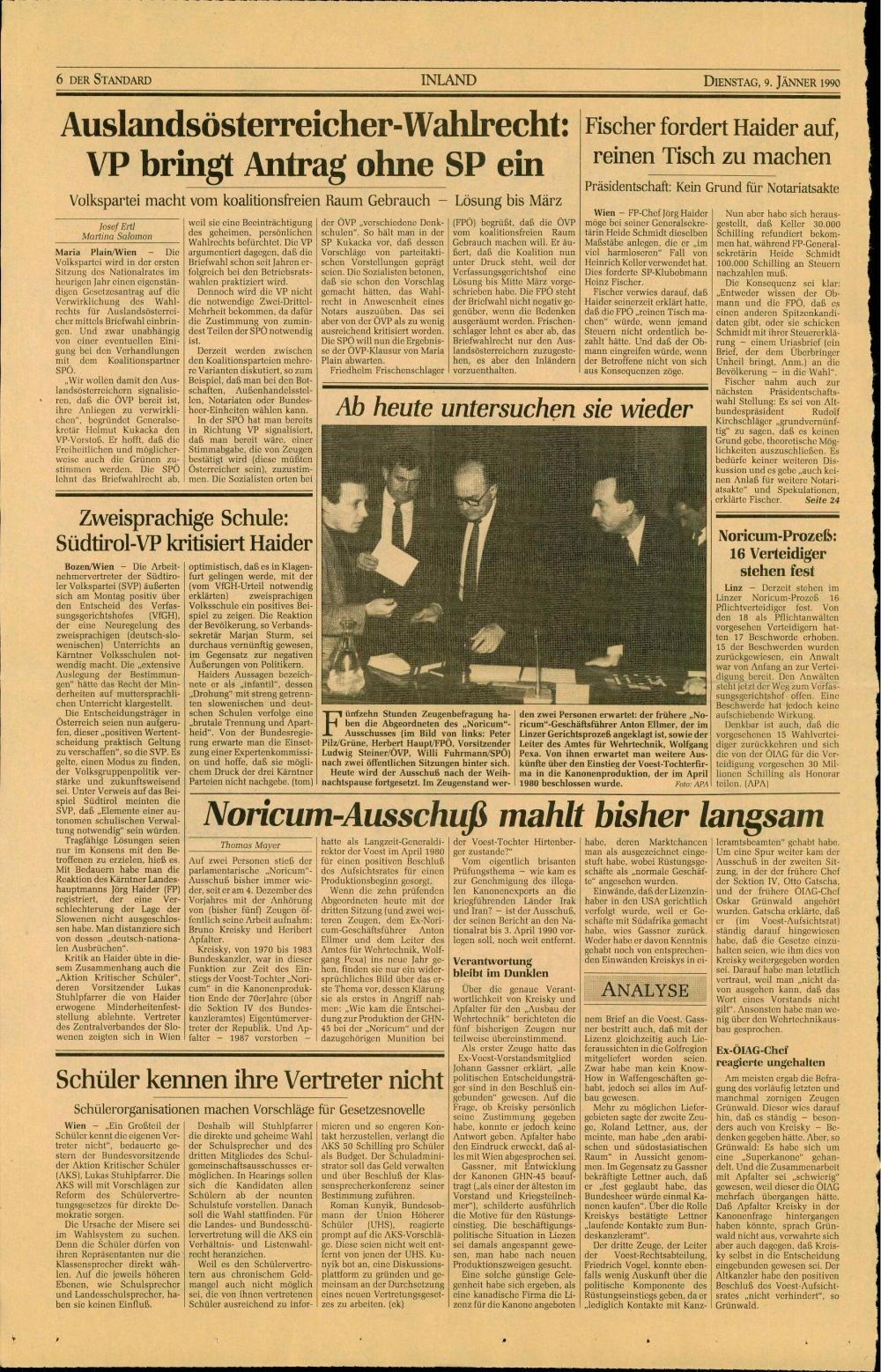 Zweisprachige Schule: Südtirol-VP kritisiert Haider