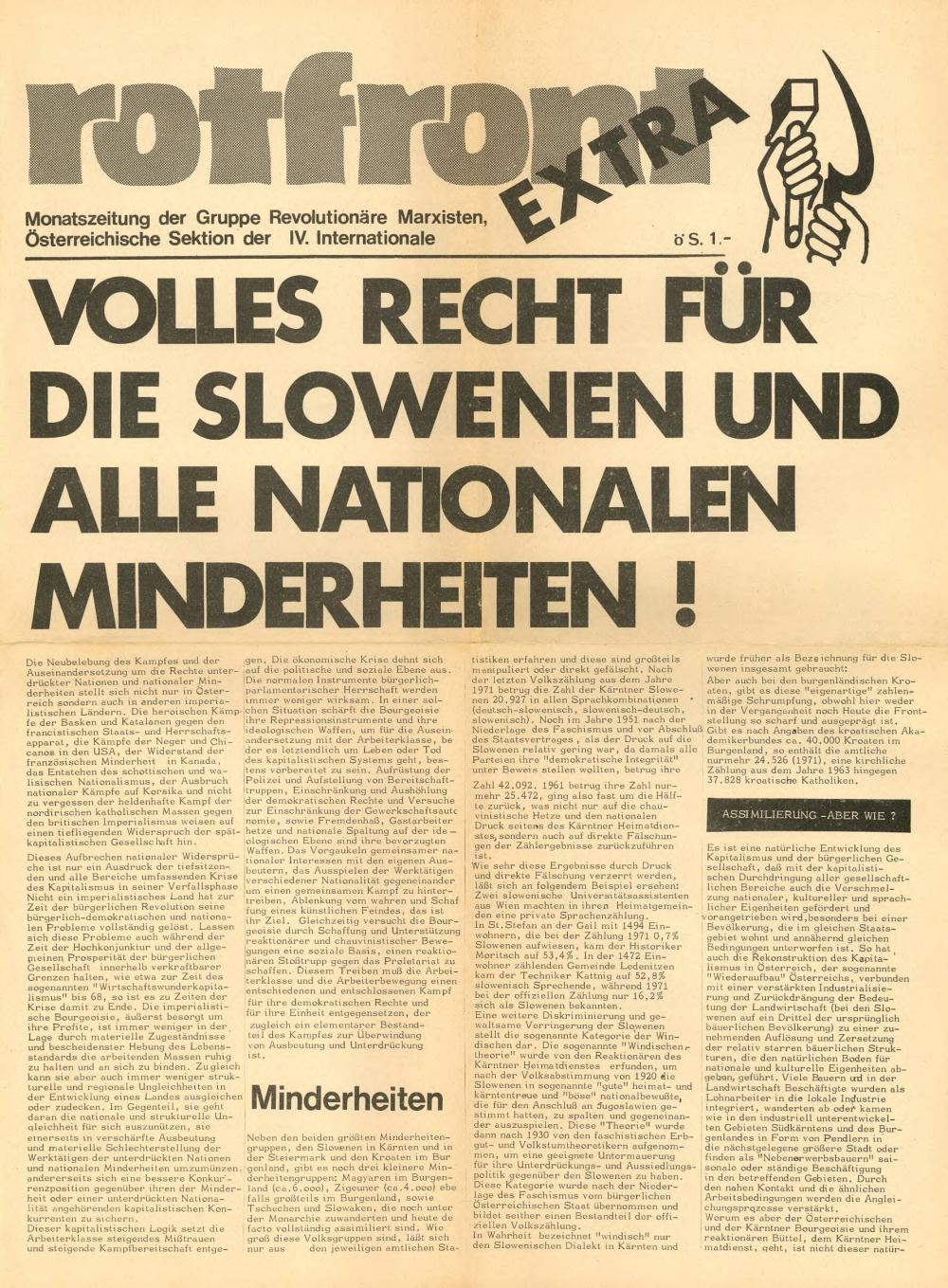 Rotfront Extra