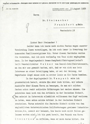 Pismo s komentarjem o gospodarskih povez...  - nosilna