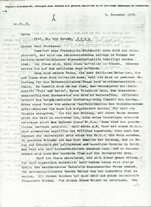 Dopis o reviji "Volk und Reich" in njeni...  - nosilna
