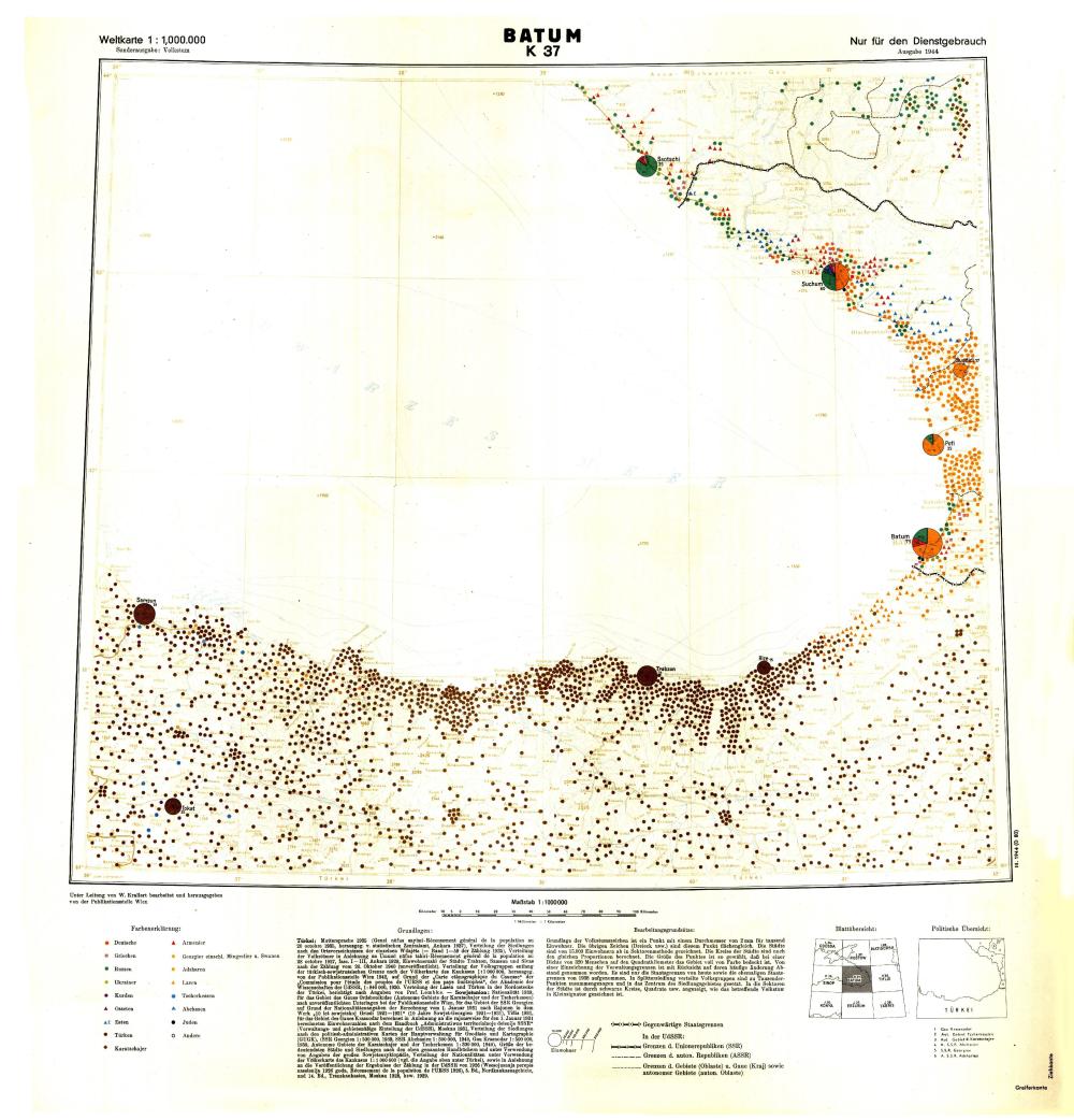 Weltkarte 1 : 1.000.000, Sondernaufgabe:... - nosilna