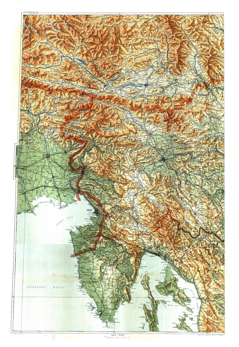 Narodna republika Slovenija – list I. - nosilna
