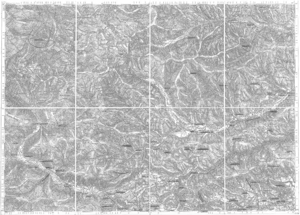 Spezialkarte von Österreich-Ungarn 1 : 75.000, Zone 18, Col. X. – Gurk-Thal