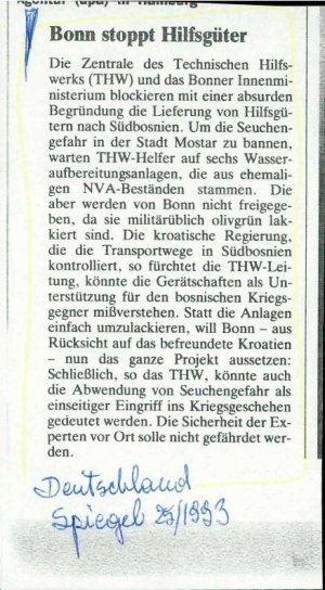 Bonn stoppt Hilfsgüter  - nosilna