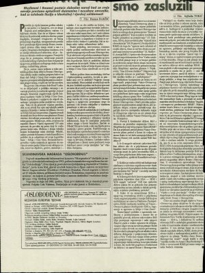 Muslimani i Bosanci postaće slobodan nar...  - nosilna