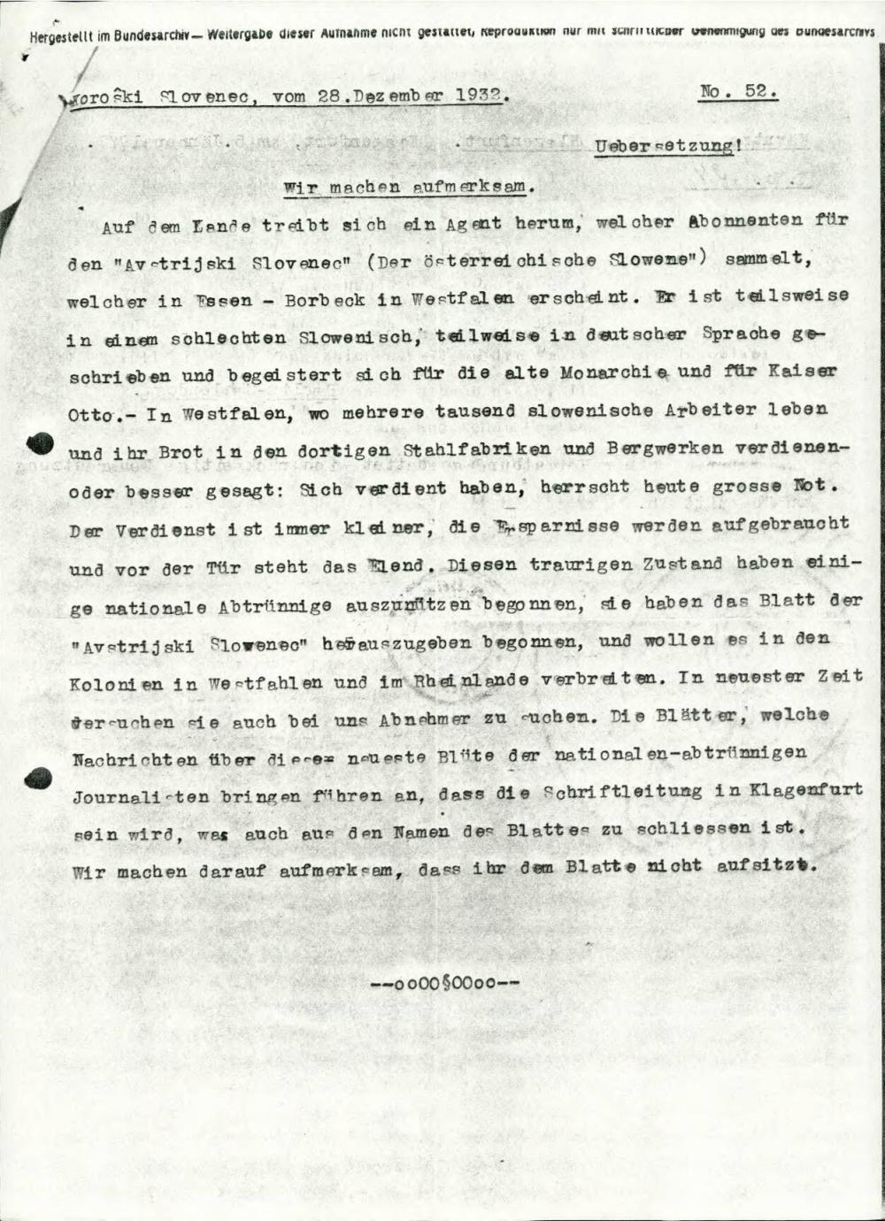 Wir machen aufmerksam