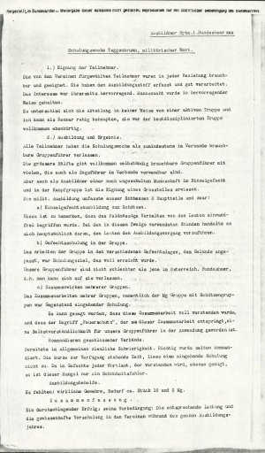 Schulungswoche Taggenbrunn, militärische...  - nosilna