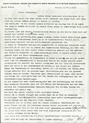 Dopis o vojaškem treningu v okviru šport...  - nosilna