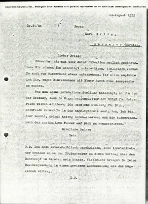 Kratek komentar na politične razmere in ...  - nosilna