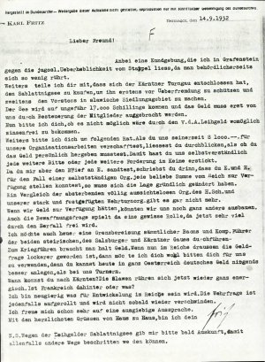 Opis delovanja proti slovenski skupnosti...  - nosilna