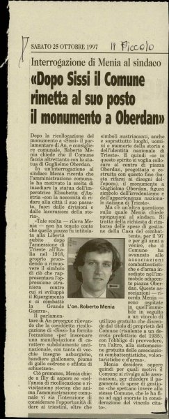 Interrogazione di Menia al sindaco: «Dop...  - nosilna