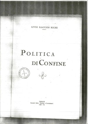 Politica di Confine  - nosilna