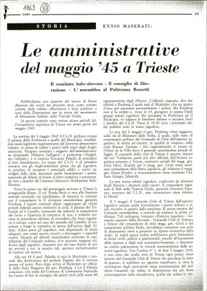 Le amministrative del maggio '45 a Tries...  - nosilna