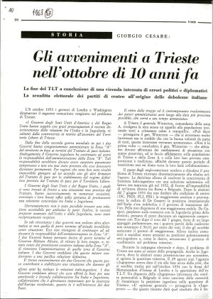 Gli avvenimenti a Trieste nell’ottobre d...  - nosilna
