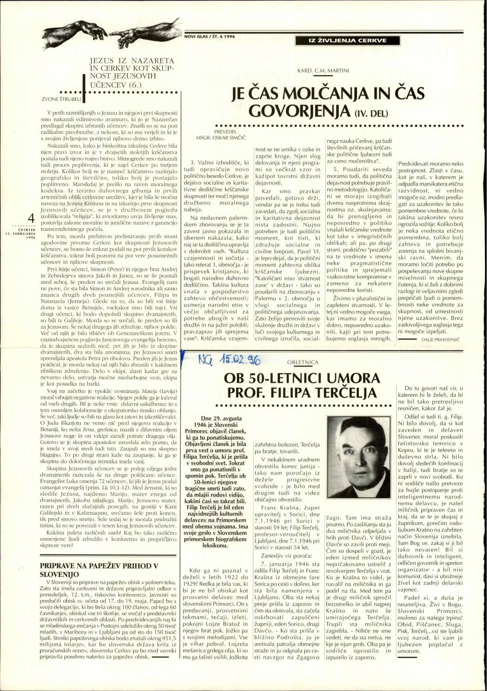 Slovence v Italiji pozivam k skupnemu zastopstvu