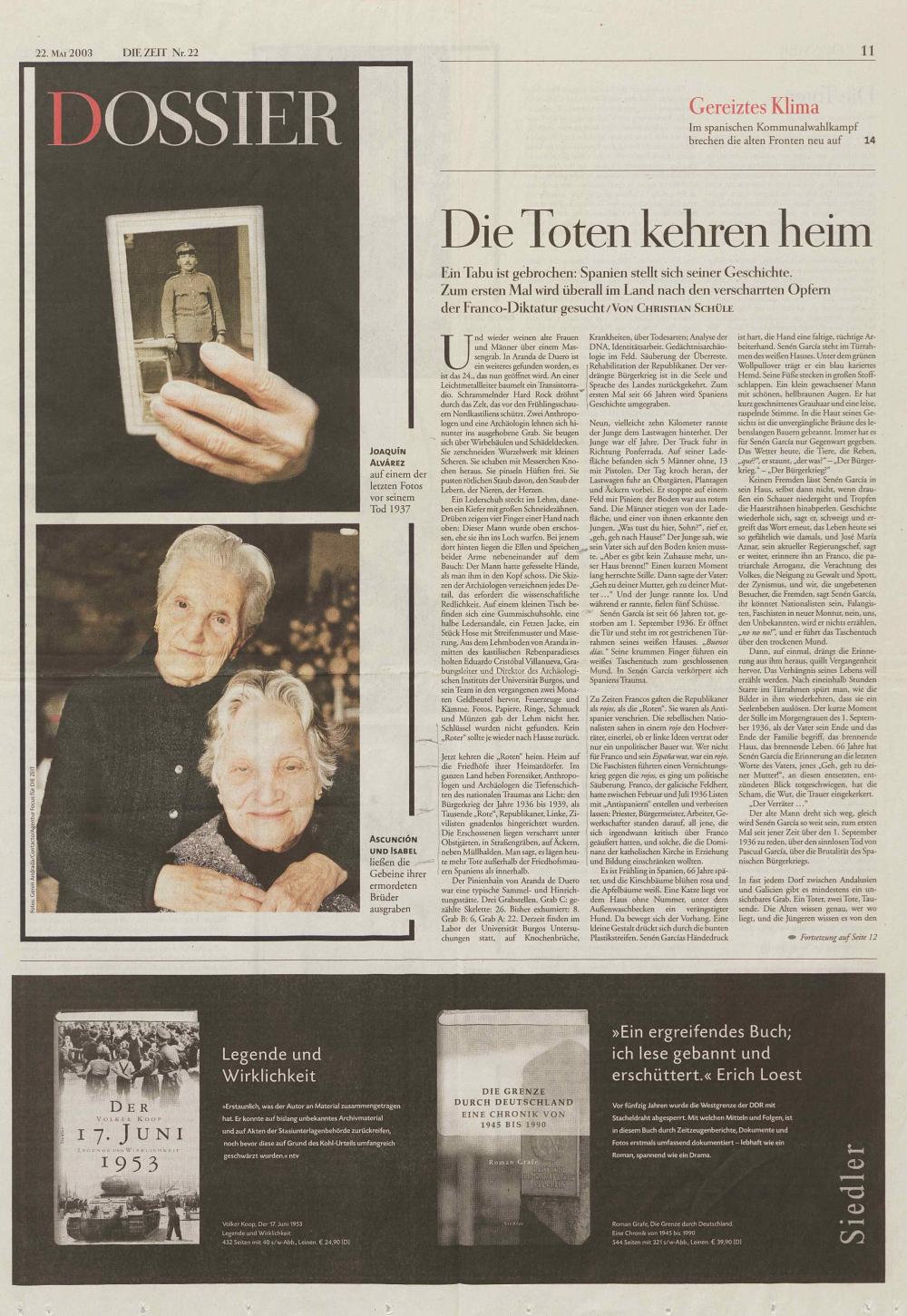 Die Toten kehren heim