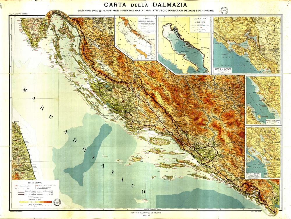 Carta della Dalmazia