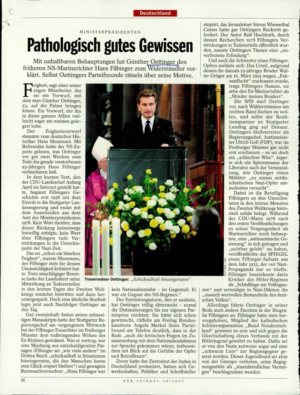 Pathologisch gutes Gewissen