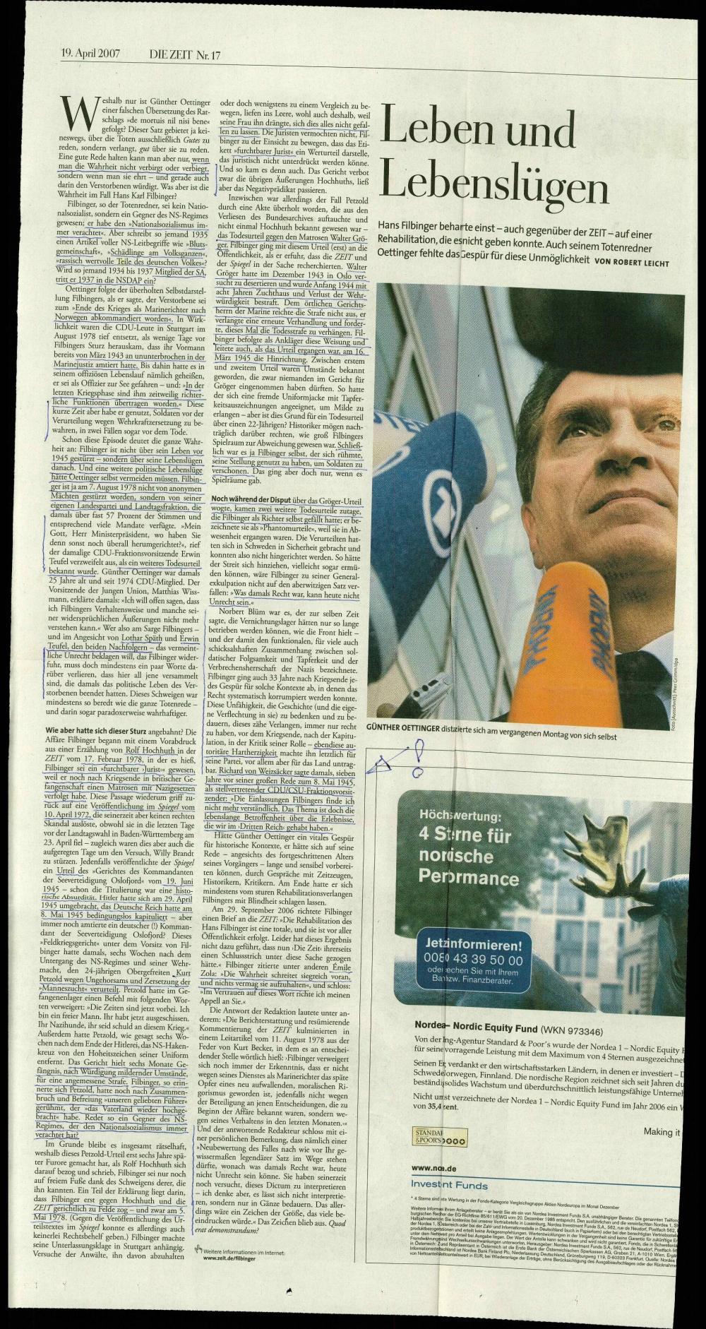 Leben und Lebenslügen