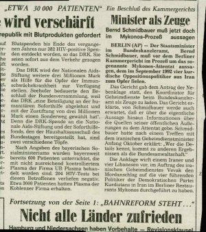 Minister als Zeuge  - nosilna