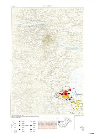 Volkstumskarte von Ungarn = Wien: Blatt ...  - nosilna